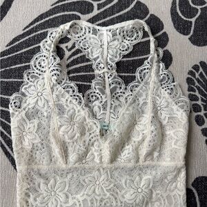Urban Outfitters Ivory Lace Bralette
